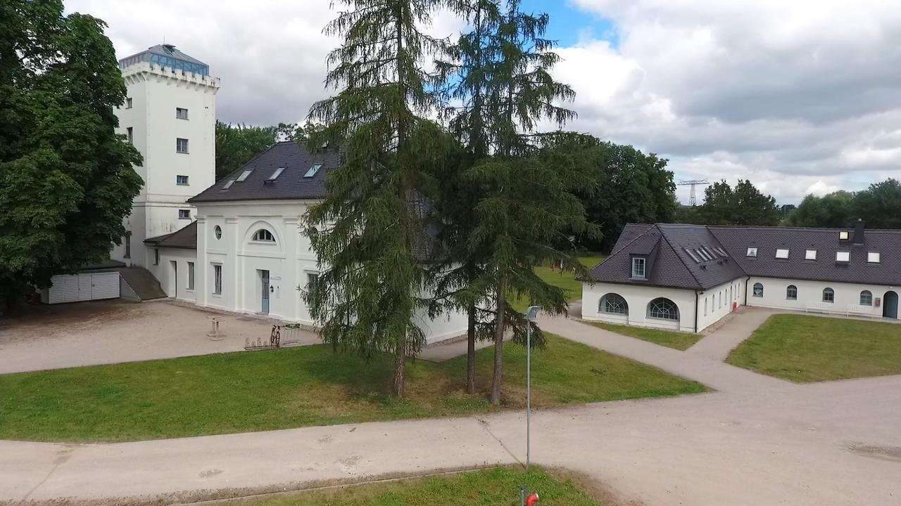 Elbzollhaus Dessau Otel Dış mekan fotoğraf